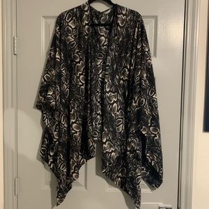 Snakeskin Print Wrap